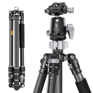 K&F Concept X254C4 tripod with BH-30 ball head