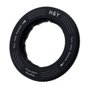 H&Y Revoring 37-49 mm adjustable filter holder for 52 mm filters