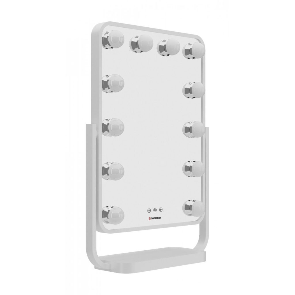 Humanas HS-HM01 Make-up Mirror with Led Lighting - white