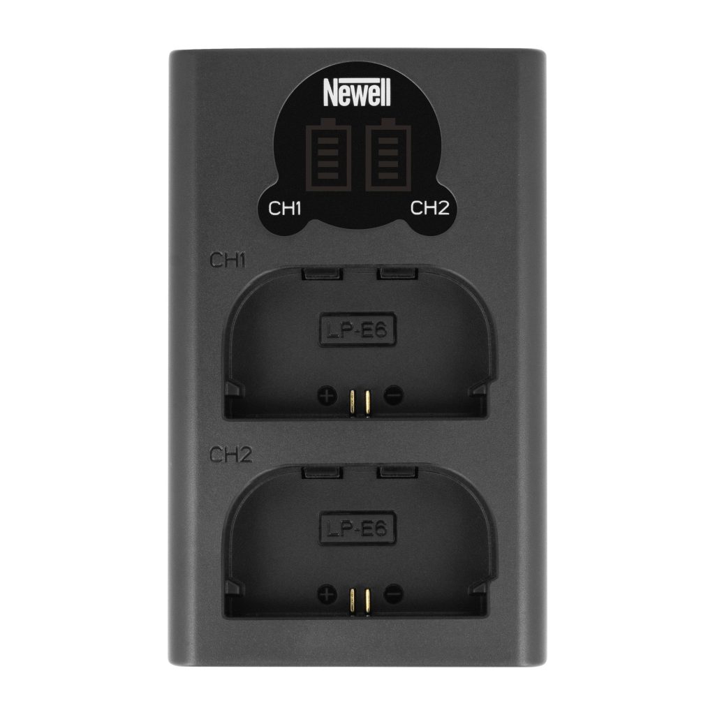 Newell DL-USB-C dual channel charger for LP-E6