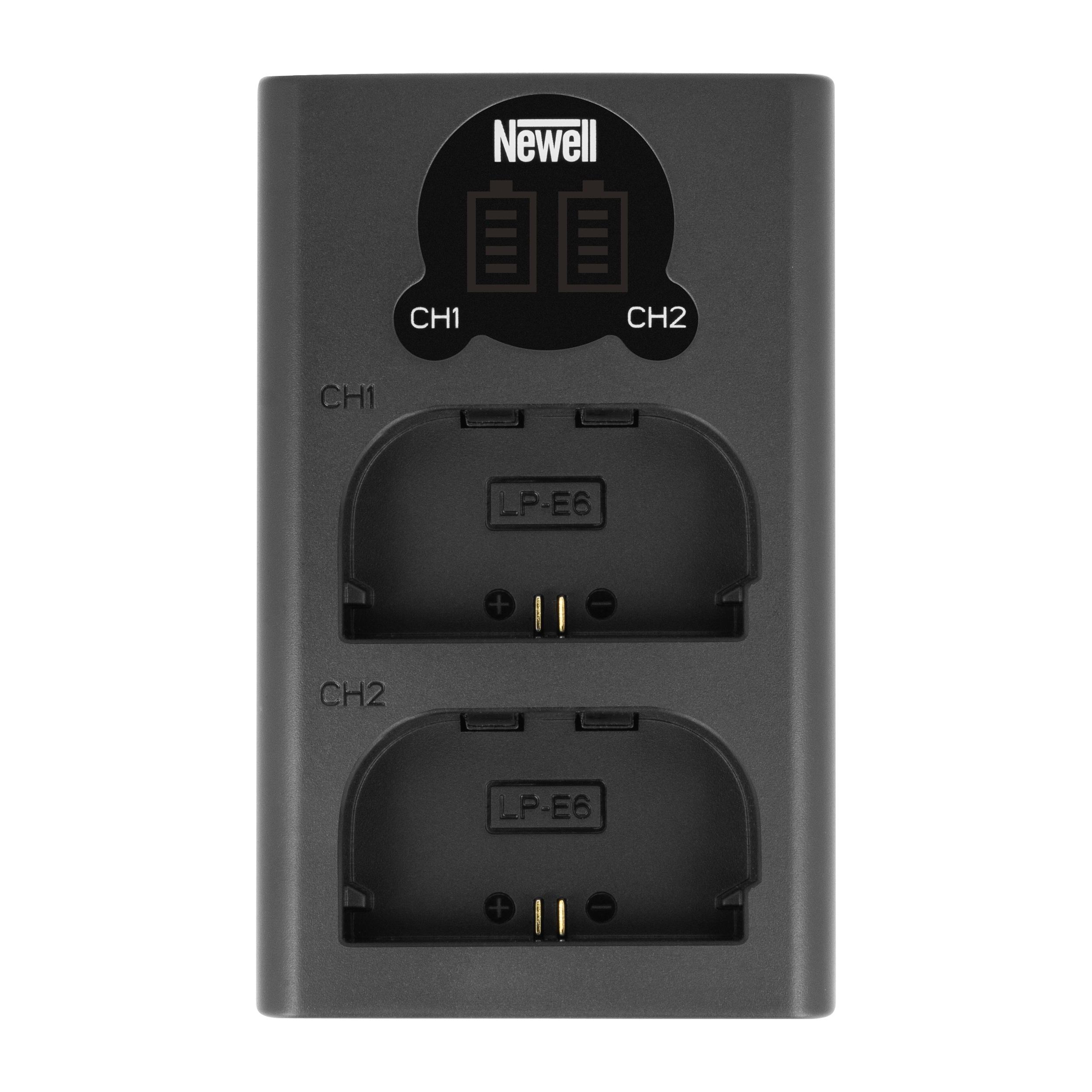 Newell DL-USB-C dual channel charger for LP-E6
