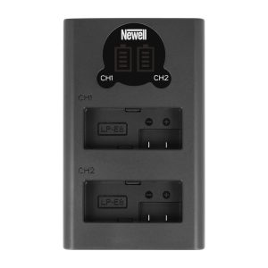 Newell DL-USB-C dual channel charger for LP-E8