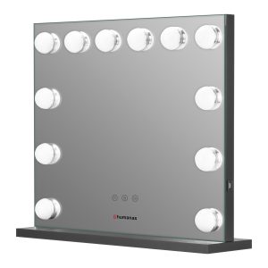 Humanas HS-HM02 Make-up Mirror with Led Lighting - black