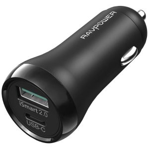 RAVPower car charger RP-PC091 Black