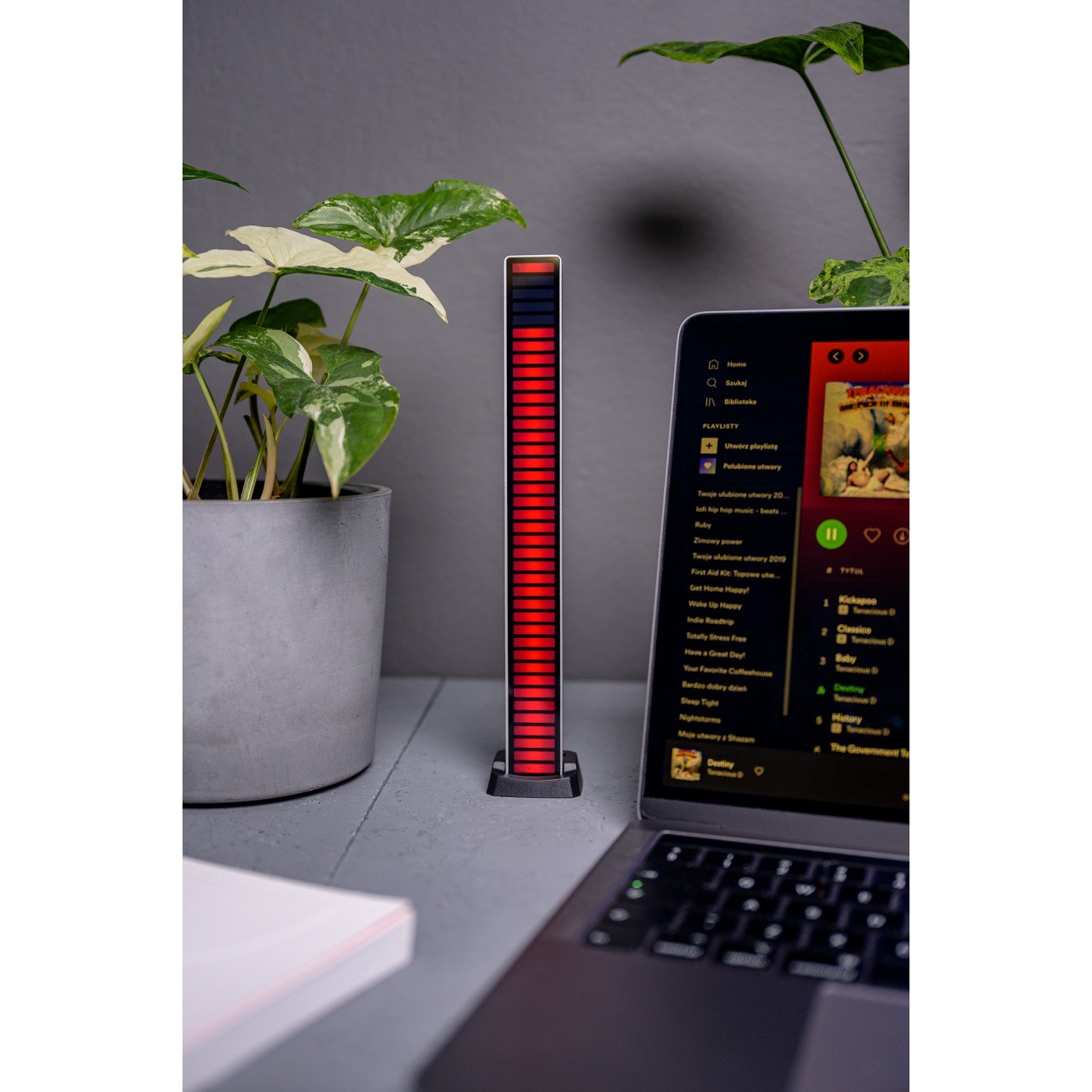 RGB Equalizer Redleaf 40LED - silver - Image 3