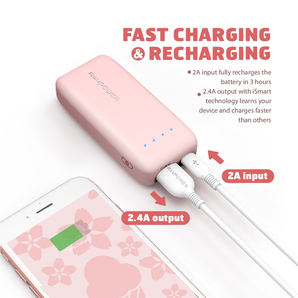 Power bank RAVPower RP-PB060 6700mAh - Image 3