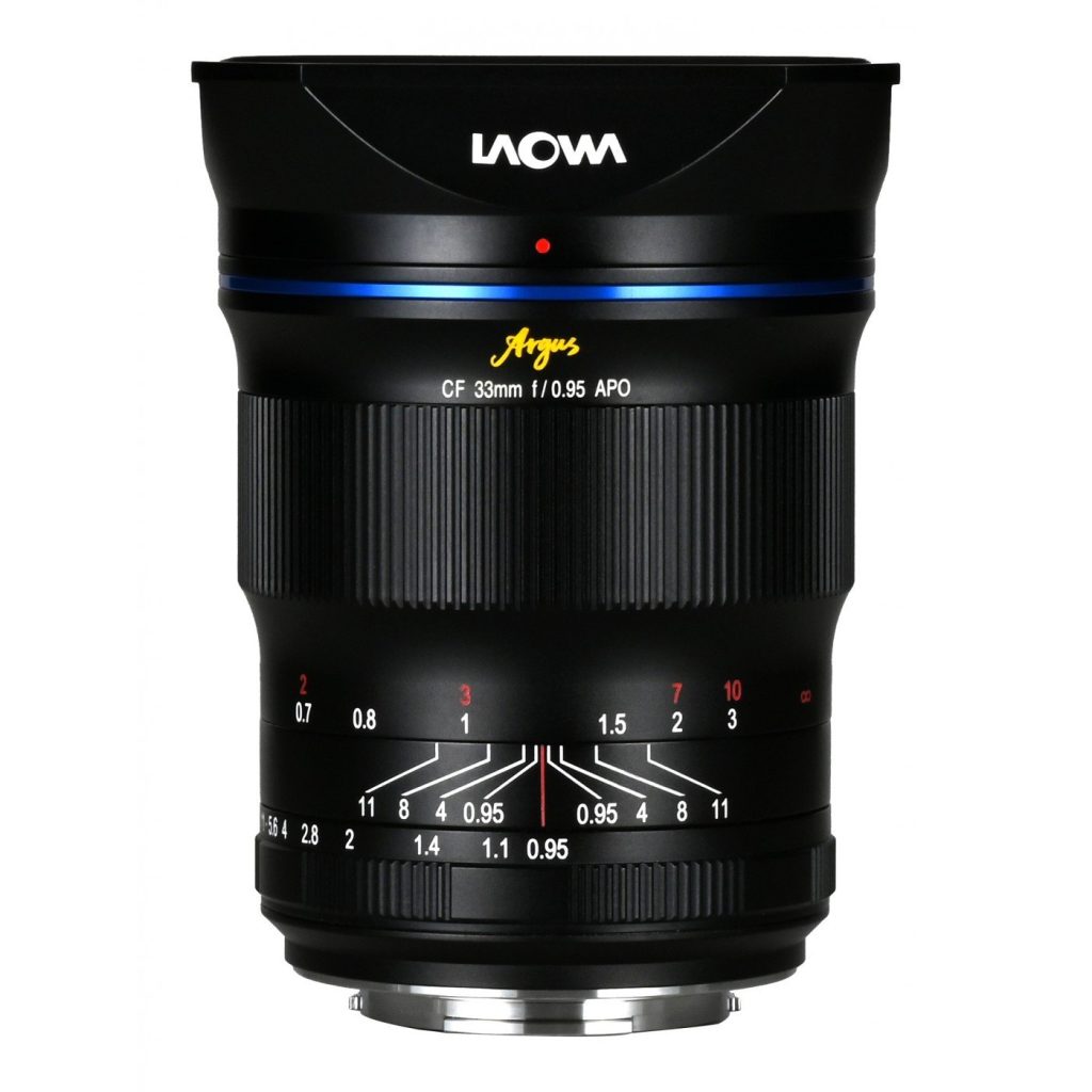 Venus Optics Argus 33mm f/0.95 APO CF lens for Fujifilm X