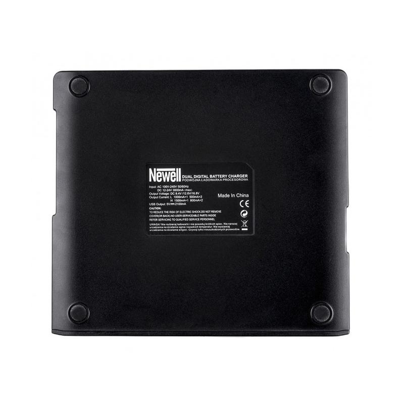 Newell DC-LCD two-channel charger for LP-E6 batteries - Image 3