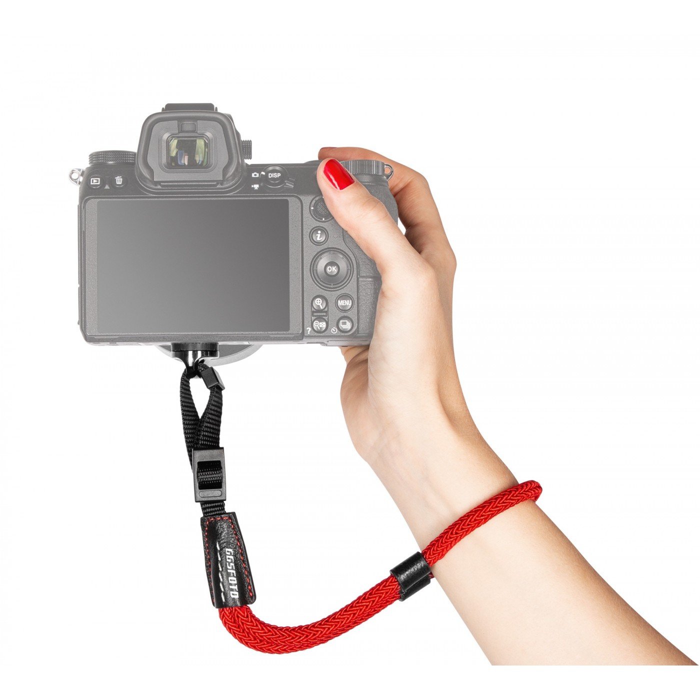 Camera Wrist Strap GGS NWS-2BR - Red - Image 3