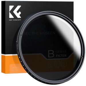 K&F Concept Basic Fader Adjustable Gray Filter NDX ND2 - ND400 - 67 mm