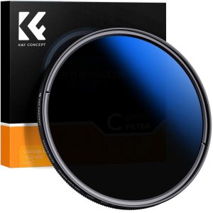 K&F Concept Classic Slim Fader Gray Filter NDX ND2 - ND400 - 82 mm