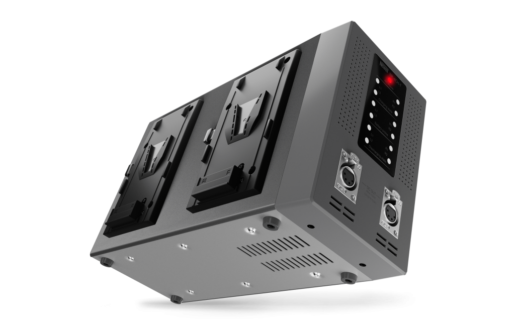 Newell BP-4CHT four-channel charger for V-mount batteries