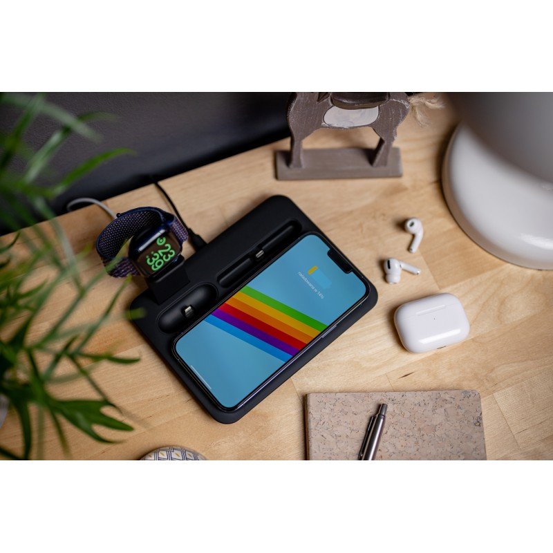 Newell induOne N-YM-UD17 inductive charger for up to 4 mobile devices - black - Image 3