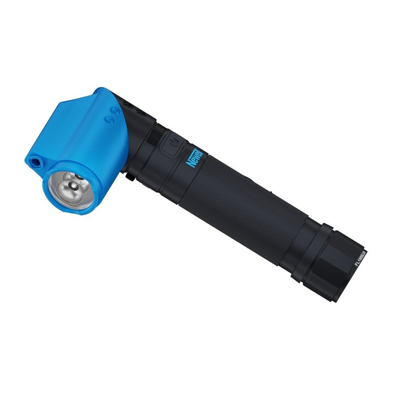 Newell FL1000LUV USB-C tactical flashlight with UV and laser - Image 2