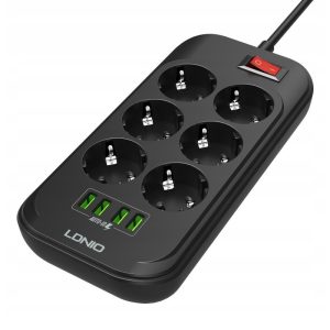Power strip Ldnio SE6403 with USB charger