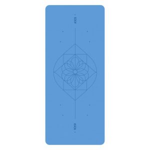 KiCA JM01 yoga mat - blue