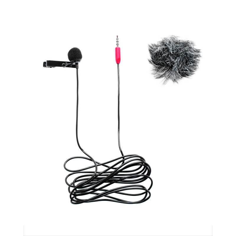 Saramonic SR-LMX1+ tie microphone with mini Jack TRRS