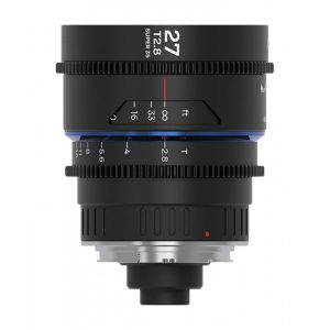 Venus Optics Laowa Nanomorph 27 mm T2.8 1.5X S35 Blue lens for Arri PL / Canon EF