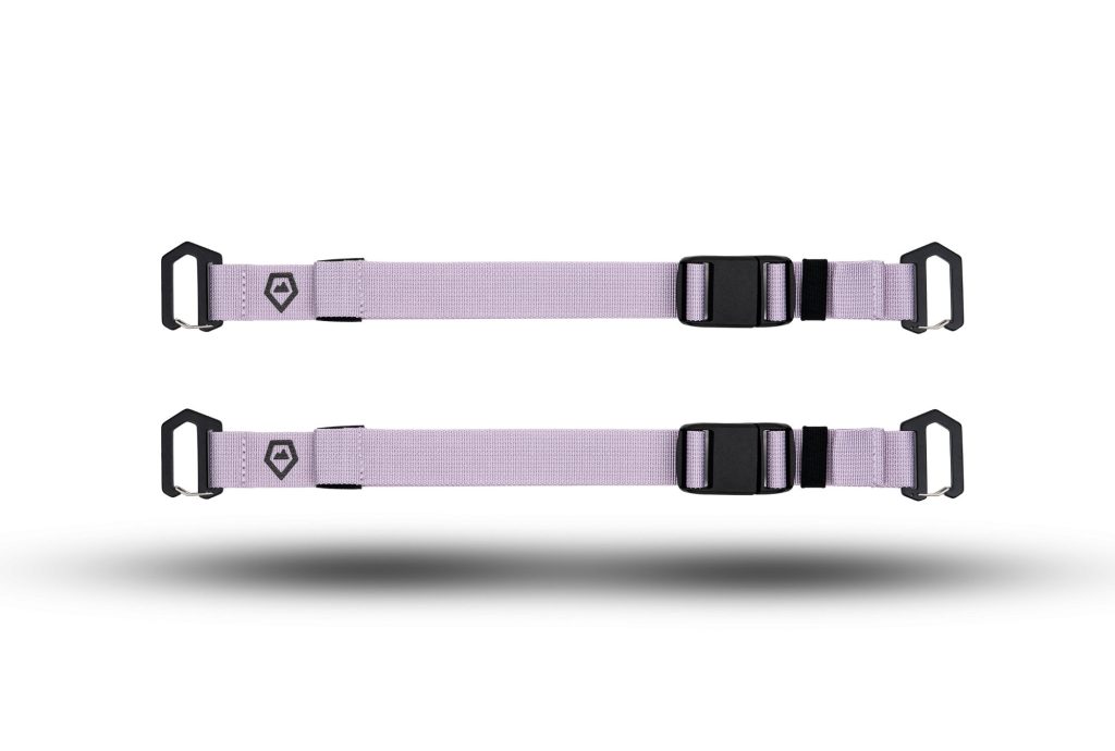 Wandrd accessory straps - lilac