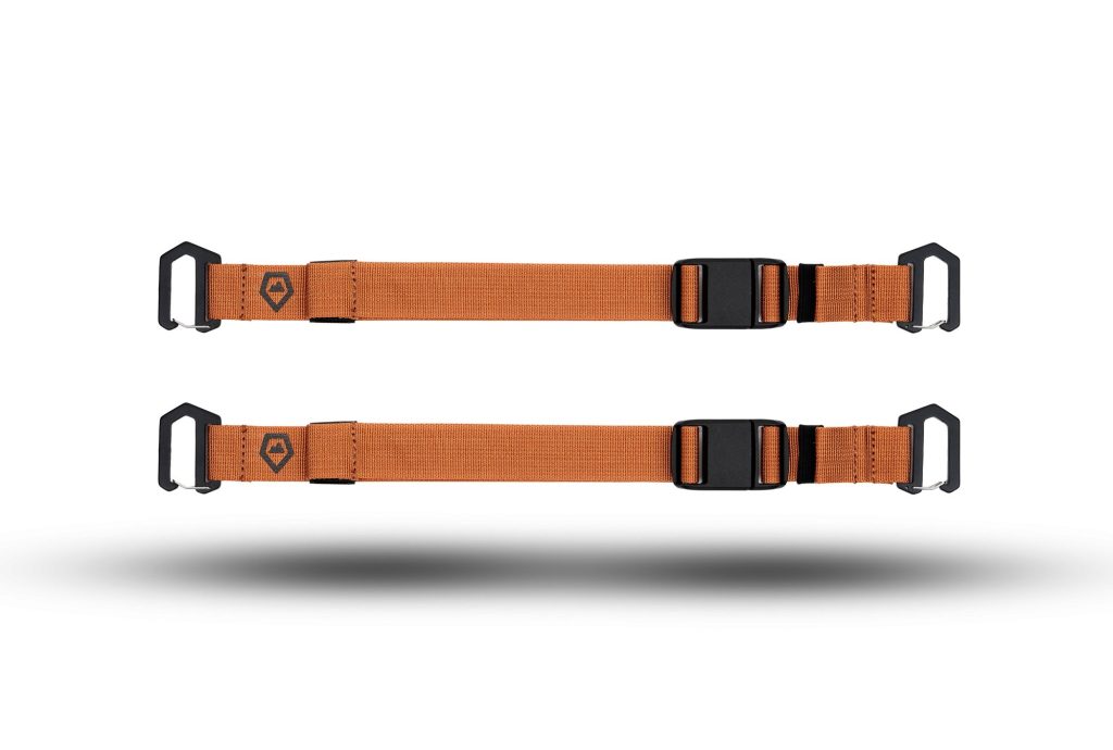 Wandrd accessory straps - orange
