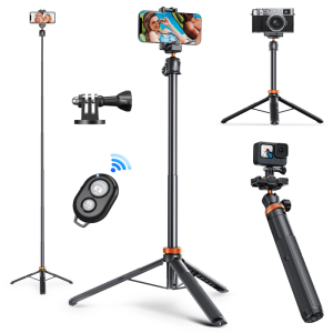 K&F Concept 2-in-1 Selfie Tripod with Phone Holder