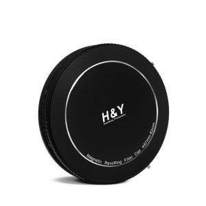 Set of Magnetic Aluminum Lids for Filter Mounts Revoring H&Y - 58-77 mm