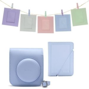 Fujifilm Instax Mini 12 Accessory CASE Kit pastel-blue