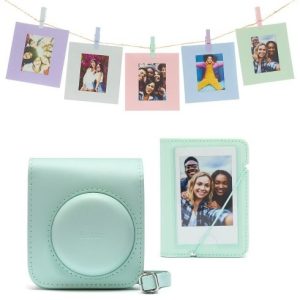 Fujifilm Instax Mini 12 Accessory CASE Kit mint-green